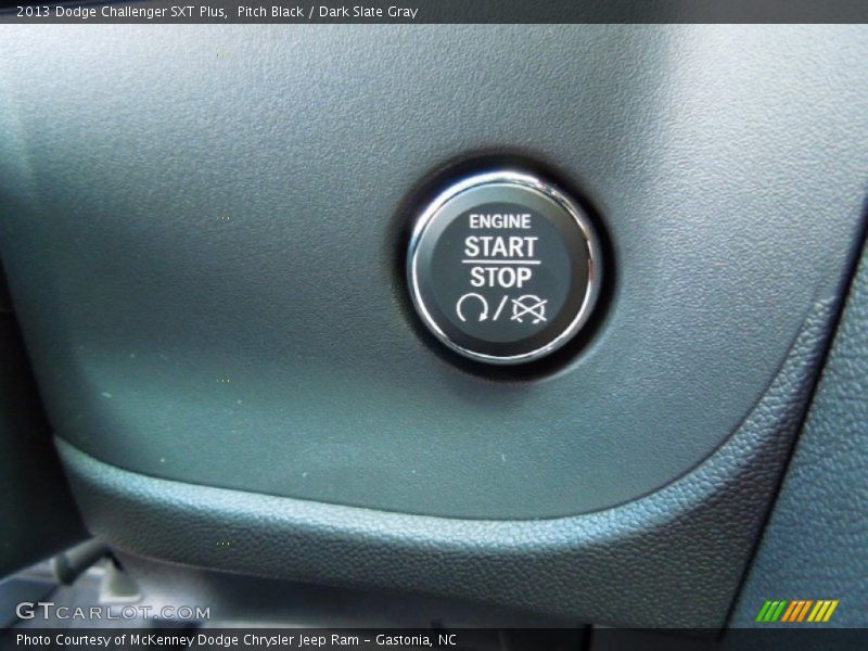 Pitch Black / Dark Slate Gray 2013 Dodge Challenger SXT Plus