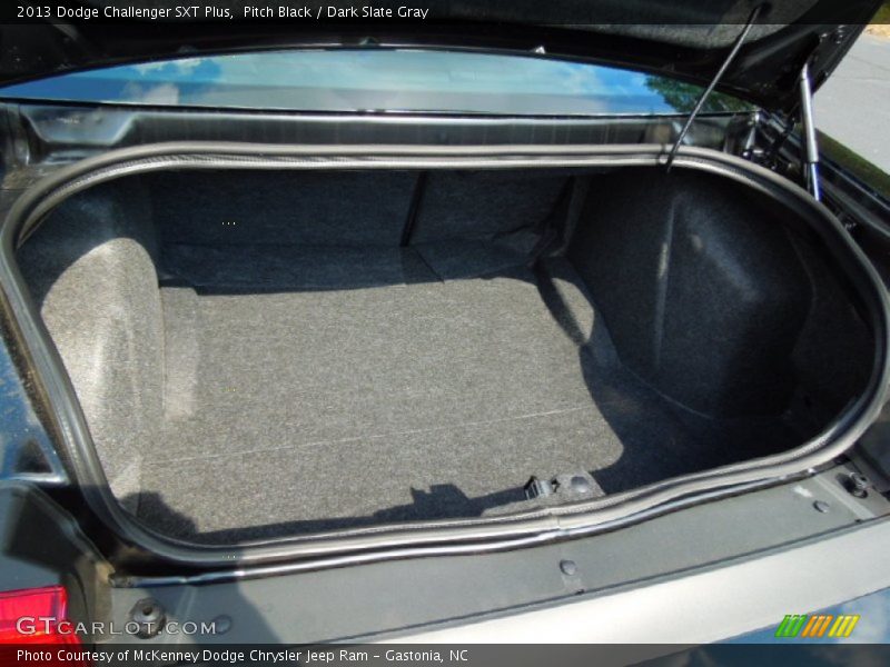 Pitch Black / Dark Slate Gray 2013 Dodge Challenger SXT Plus