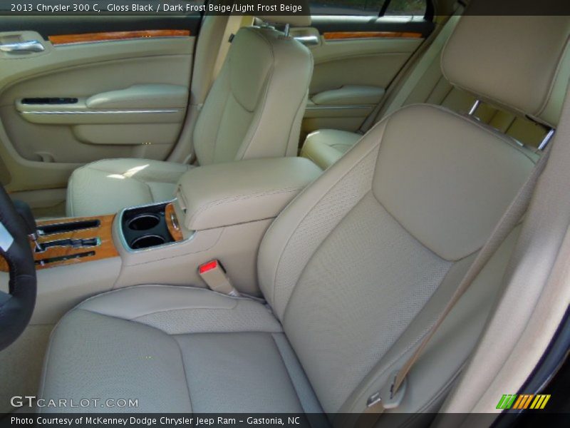 Gloss Black / Dark Frost Beige/Light Frost Beige 2013 Chrysler 300 C