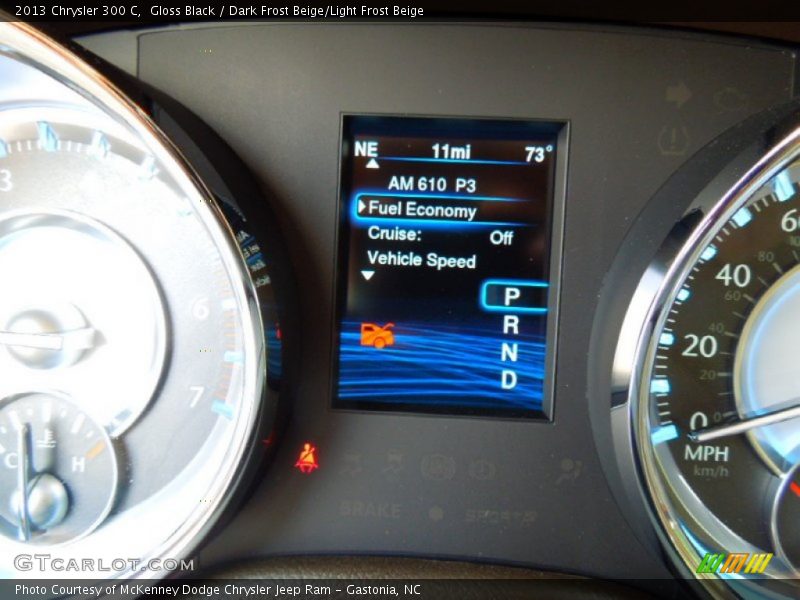 Gloss Black / Dark Frost Beige/Light Frost Beige 2013 Chrysler 300 C