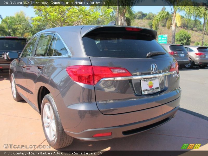 Graphite Luster Metallic / Parchment 2013 Acura RDX Technology