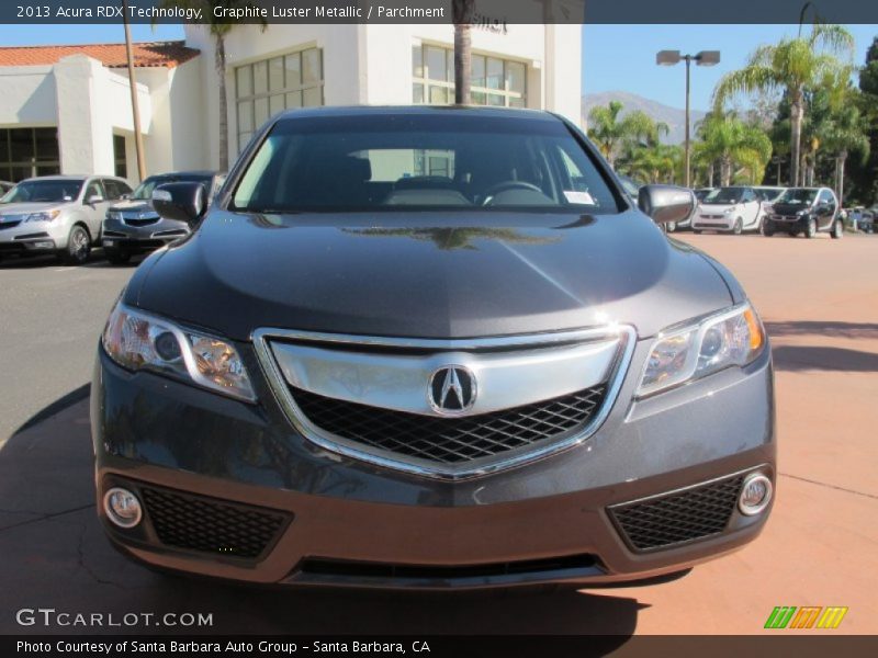 Graphite Luster Metallic / Parchment 2013 Acura RDX Technology