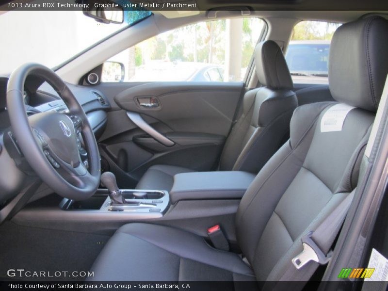 Graphite Luster Metallic / Parchment 2013 Acura RDX Technology