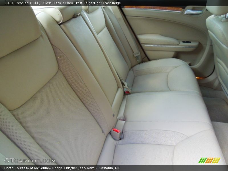 Gloss Black / Dark Frost Beige/Light Frost Beige 2013 Chrysler 300 C