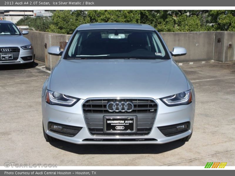 Ice Silver Metallic / Black 2013 Audi A4 2.0T Sedan