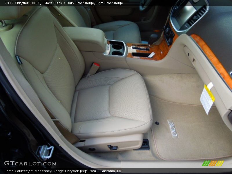 Gloss Black / Dark Frost Beige/Light Frost Beige 2013 Chrysler 300 C