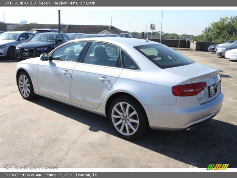 Ice Silver Metallic / Black 2013 Audi A4 2.0T Sedan