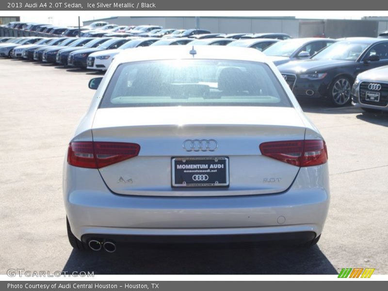 Ice Silver Metallic / Black 2013 Audi A4 2.0T Sedan