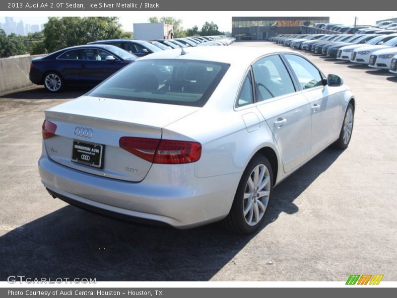Ice Silver Metallic / Black 2013 Audi A4 2.0T Sedan