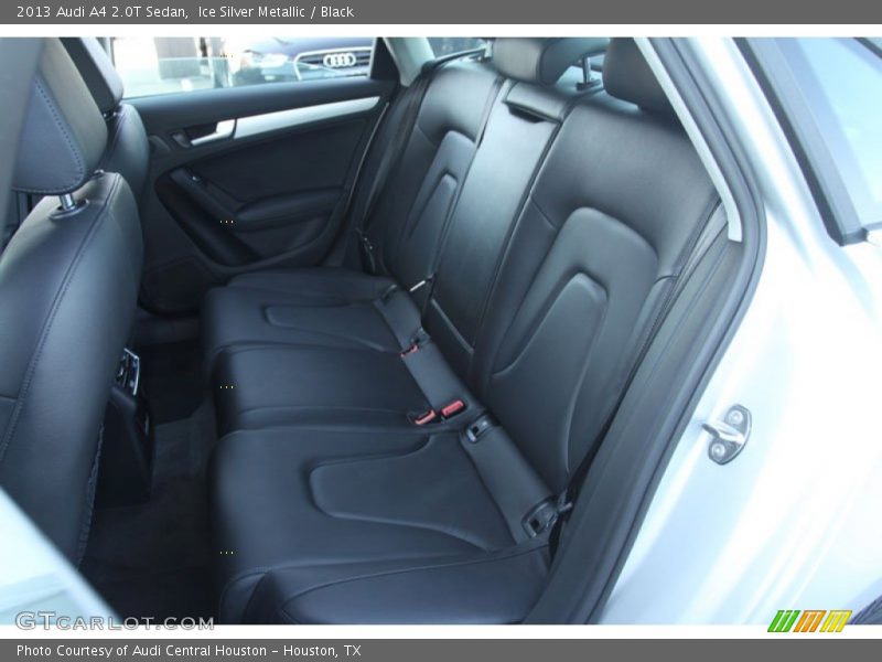 Ice Silver Metallic / Black 2013 Audi A4 2.0T Sedan