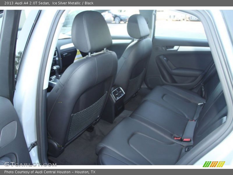Ice Silver Metallic / Black 2013 Audi A4 2.0T Sedan