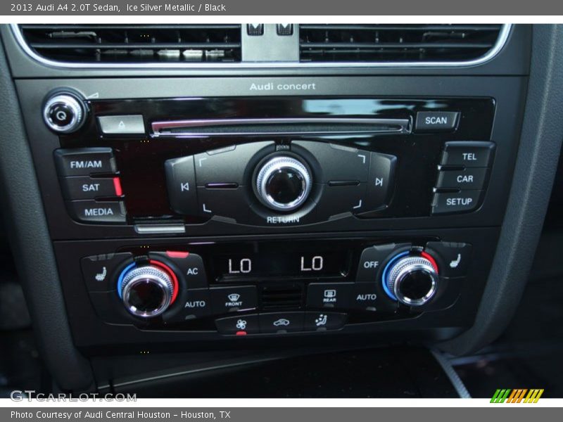 Ice Silver Metallic / Black 2013 Audi A4 2.0T Sedan
