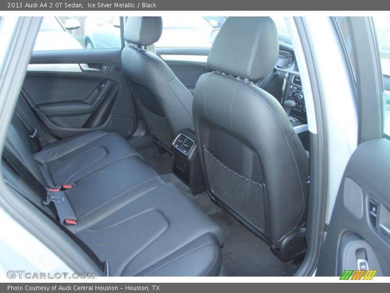Ice Silver Metallic / Black 2013 Audi A4 2.0T Sedan