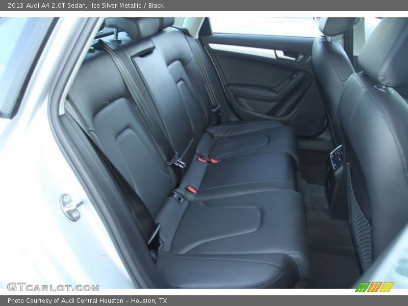 Ice Silver Metallic / Black 2013 Audi A4 2.0T Sedan