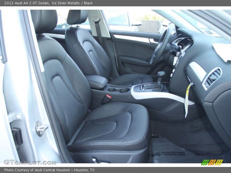Ice Silver Metallic / Black 2013 Audi A4 2.0T Sedan