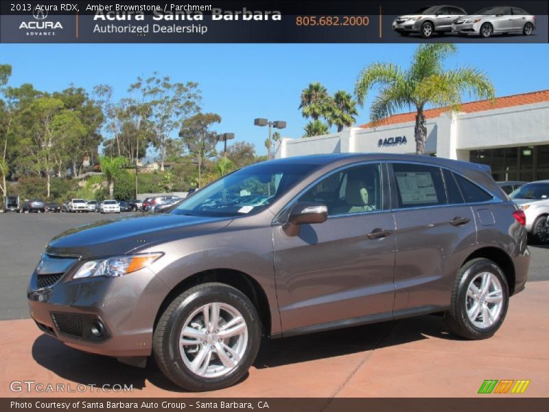 Amber Brownstone / Parchment 2013 Acura RDX