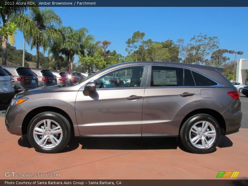 Amber Brownstone / Parchment 2013 Acura RDX