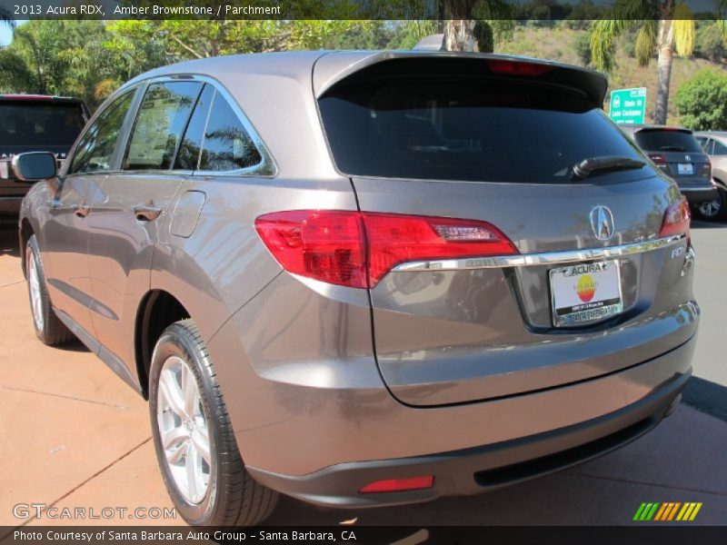 Amber Brownstone / Parchment 2013 Acura RDX