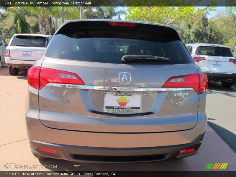 Amber Brownstone / Parchment 2013 Acura RDX