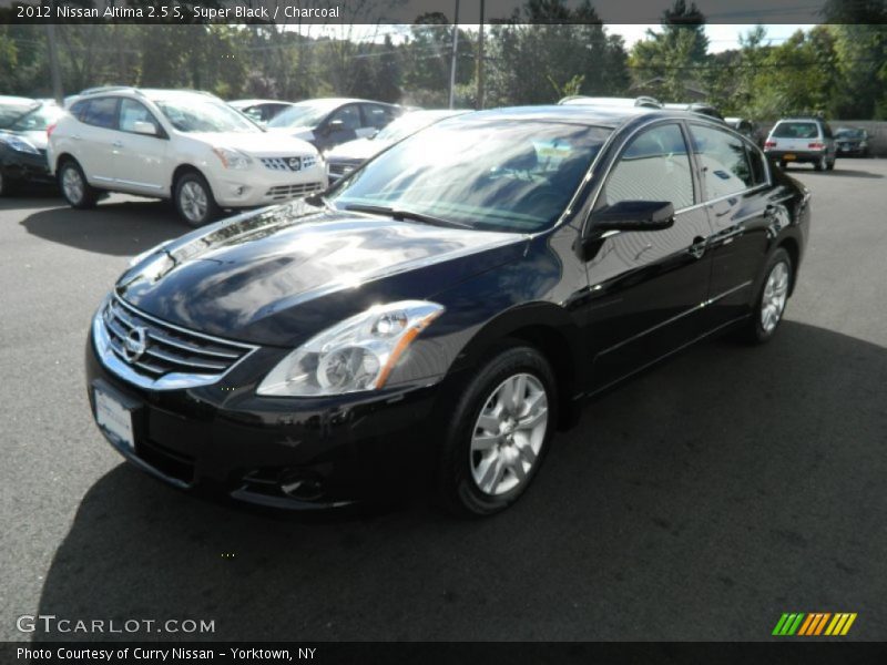 Super Black / Charcoal 2012 Nissan Altima 2.5 S