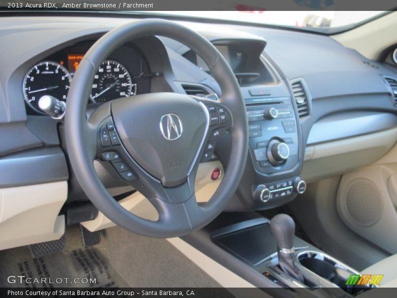 Amber Brownstone / Parchment 2013 Acura RDX