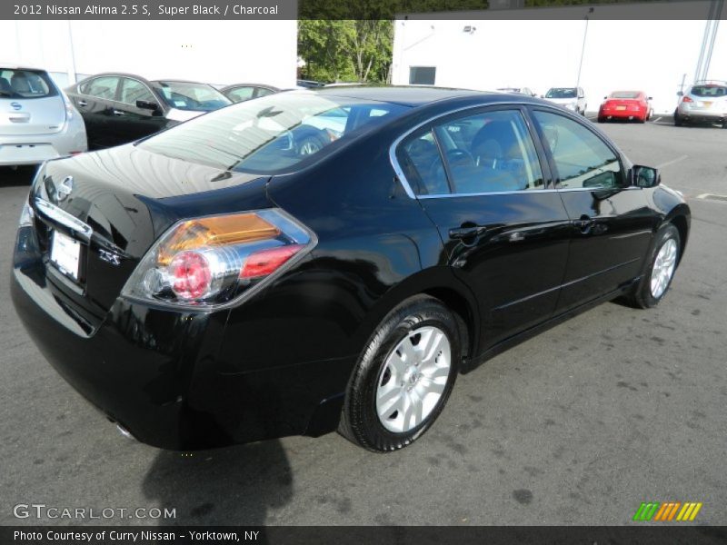 Super Black / Charcoal 2012 Nissan Altima 2.5 S