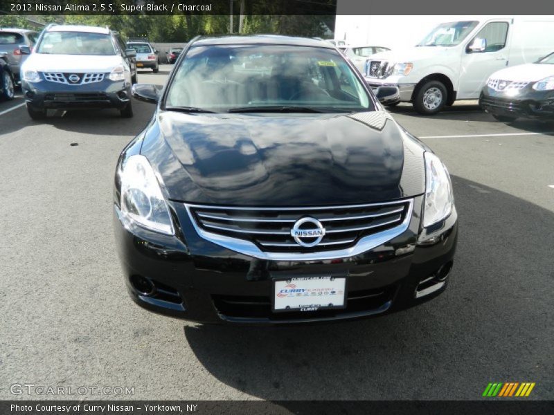 Super Black / Charcoal 2012 Nissan Altima 2.5 S