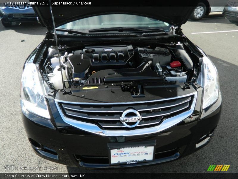 Super Black / Charcoal 2012 Nissan Altima 2.5 S