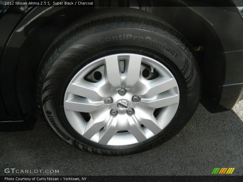Super Black / Charcoal 2012 Nissan Altima 2.5 S