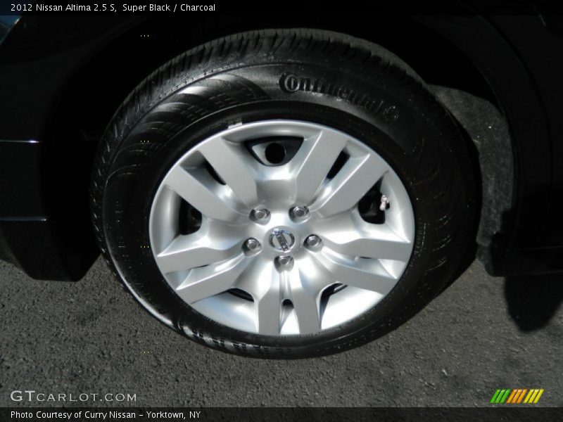 Super Black / Charcoal 2012 Nissan Altima 2.5 S