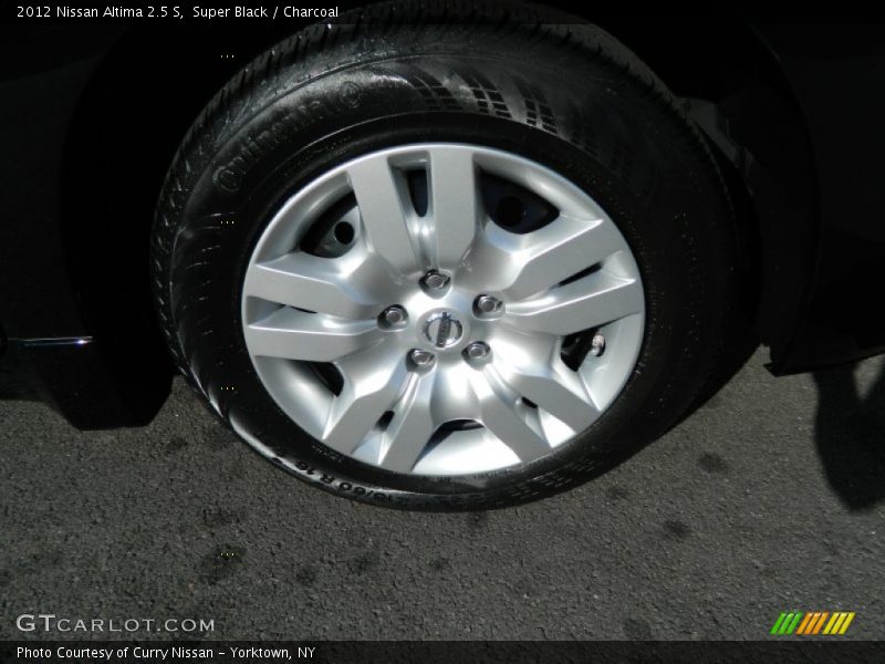 Super Black / Charcoal 2012 Nissan Altima 2.5 S