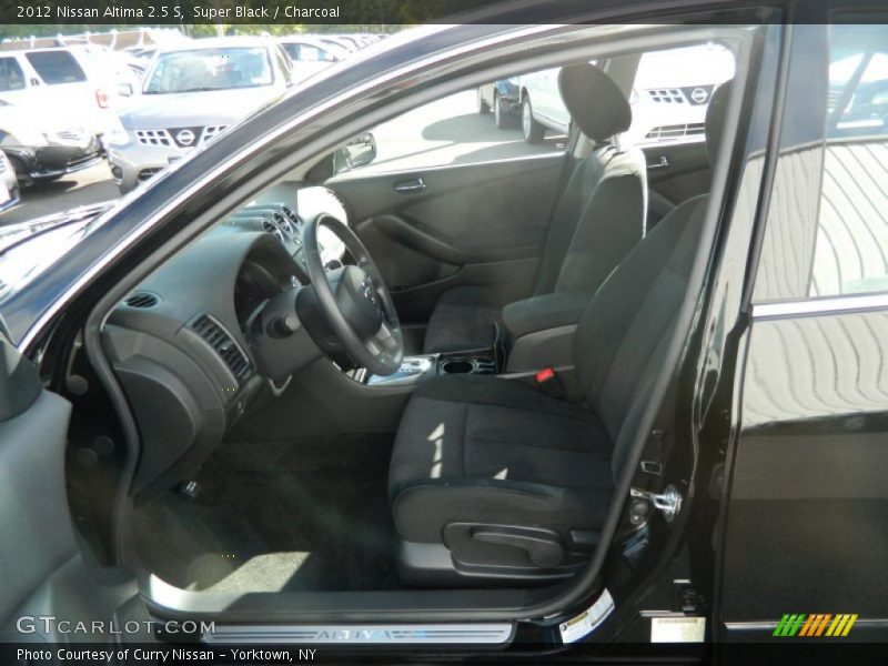 Super Black / Charcoal 2012 Nissan Altima 2.5 S