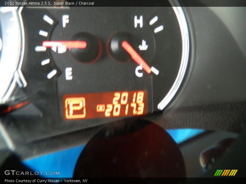 Super Black / Charcoal 2012 Nissan Altima 2.5 S