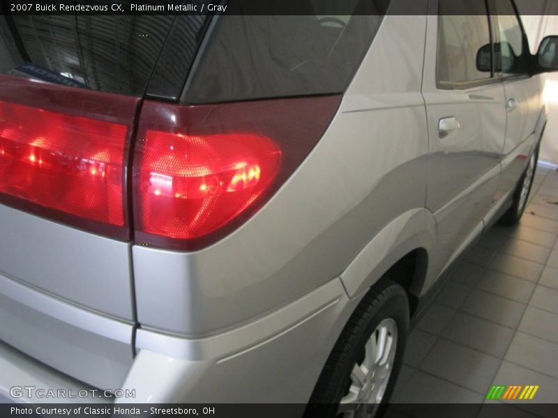 Platinum Metallic / Gray 2007 Buick Rendezvous CX