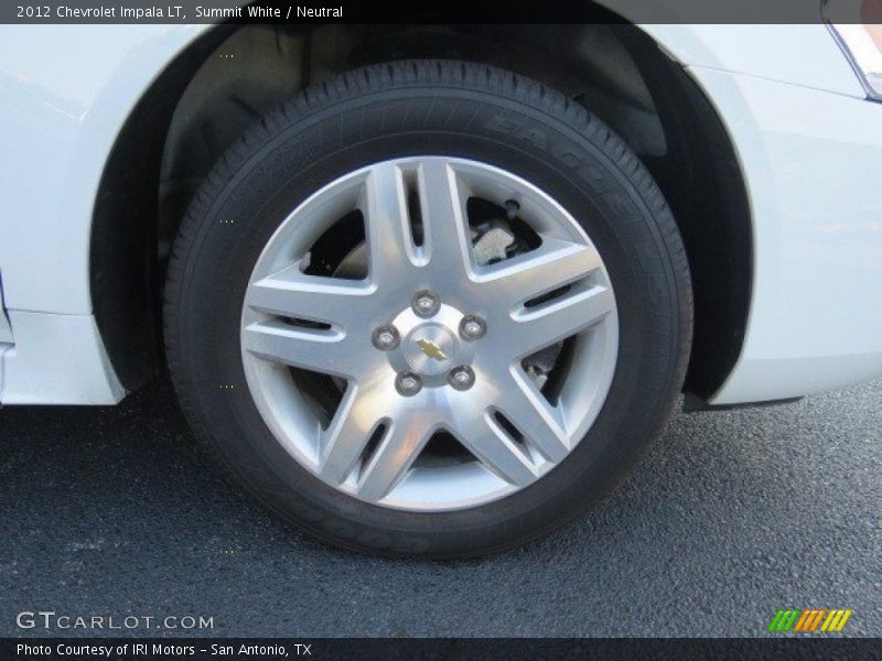 Summit White / Neutral 2012 Chevrolet Impala LT