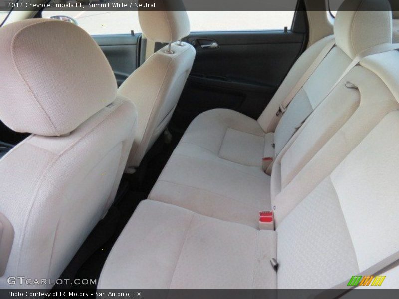 Summit White / Neutral 2012 Chevrolet Impala LT