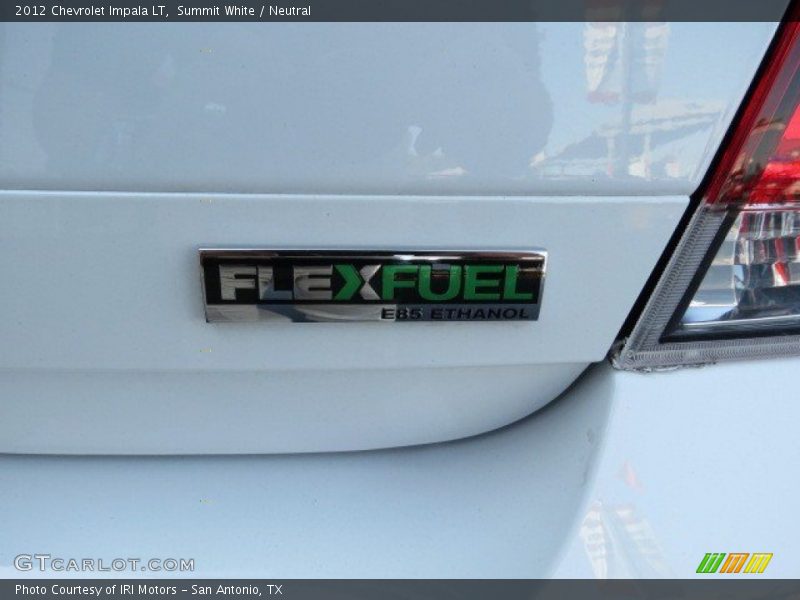 Summit White / Neutral 2012 Chevrolet Impala LT
