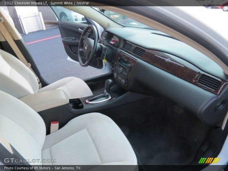 Summit White / Neutral 2012 Chevrolet Impala LT