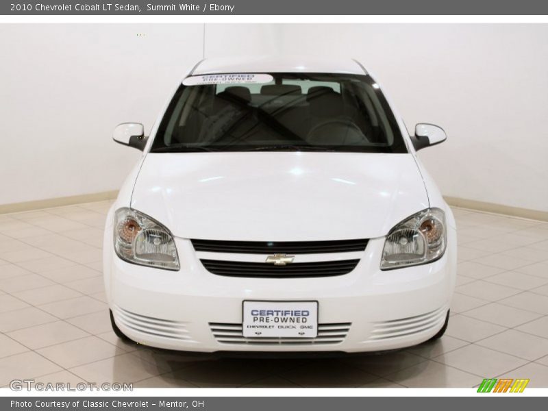 Summit White / Ebony 2010 Chevrolet Cobalt LT Sedan