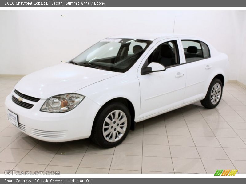 Summit White / Ebony 2010 Chevrolet Cobalt LT Sedan