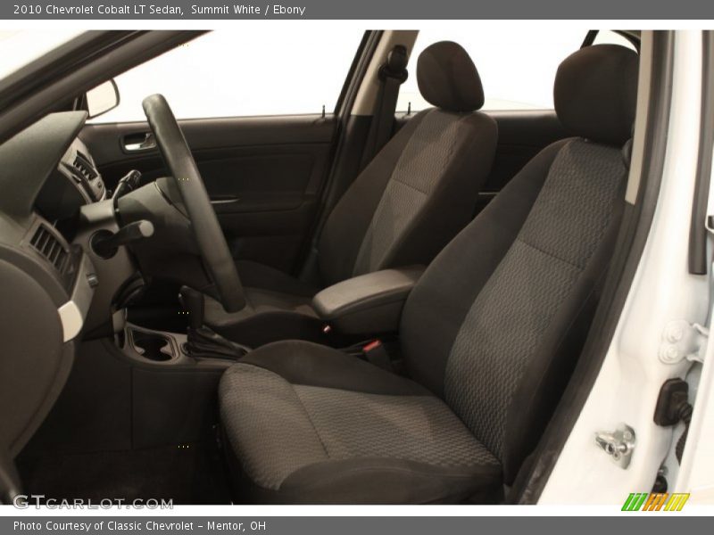 Summit White / Ebony 2010 Chevrolet Cobalt LT Sedan