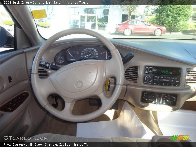 Light Sandrift Metallic / Taupe 2003 Buick Century Custom