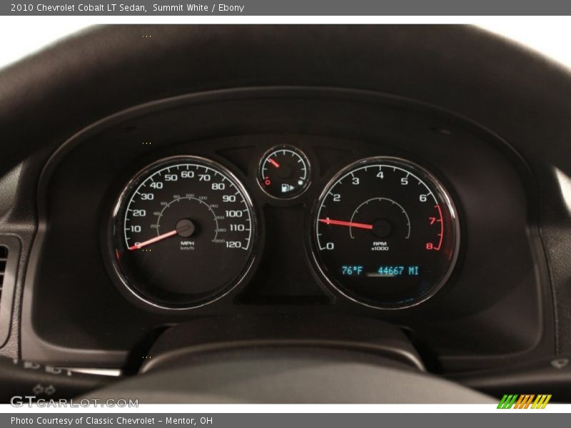 Summit White / Ebony 2010 Chevrolet Cobalt LT Sedan