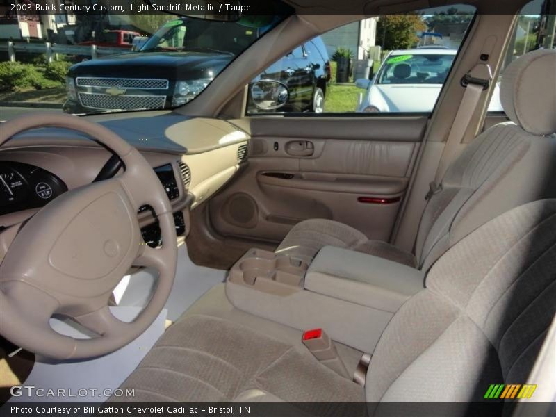 Light Sandrift Metallic / Taupe 2003 Buick Century Custom