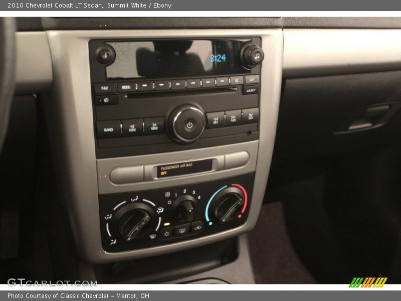 Summit White / Ebony 2010 Chevrolet Cobalt LT Sedan