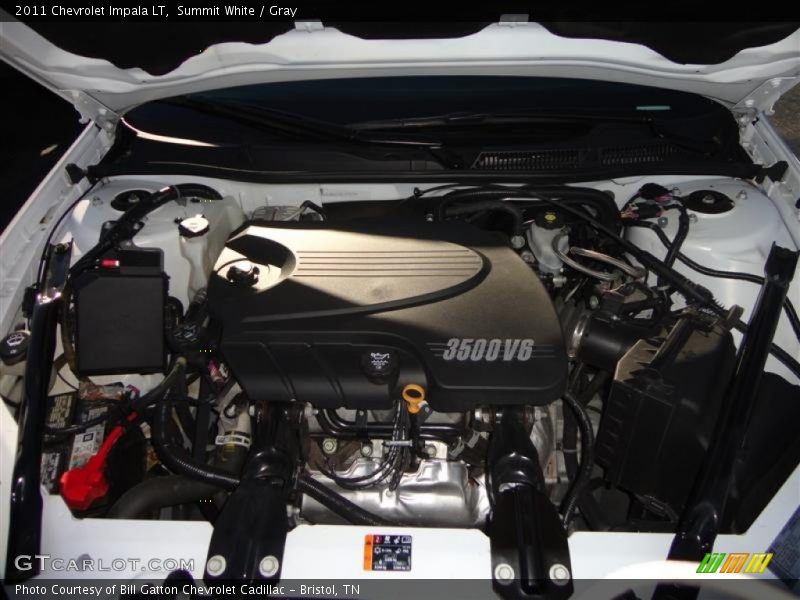 Summit White / Gray 2011 Chevrolet Impala LT