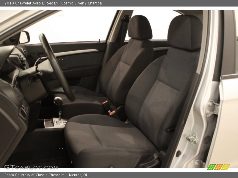 Cosmic Silver / Charcoal 2010 Chevrolet Aveo LT Sedan