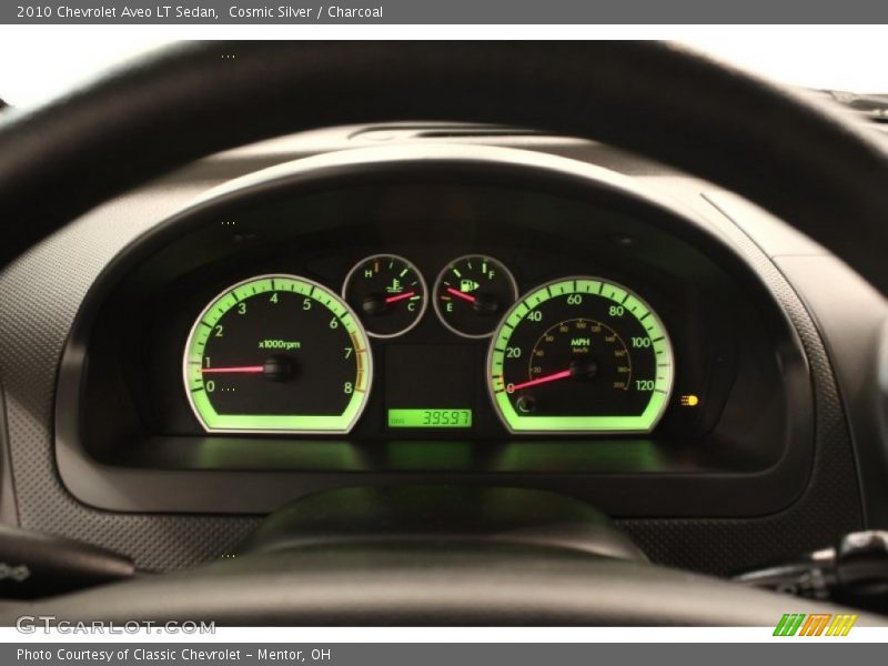 Cosmic Silver / Charcoal 2010 Chevrolet Aveo LT Sedan