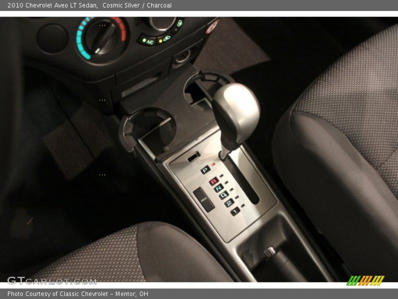 Cosmic Silver / Charcoal 2010 Chevrolet Aveo LT Sedan