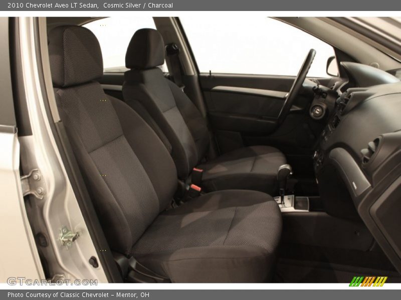 Cosmic Silver / Charcoal 2010 Chevrolet Aveo LT Sedan